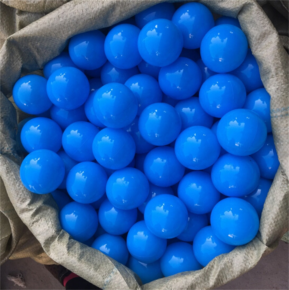 10pcs White Blue Soft Plastic Ocean Ball Baby Swim Pit Toy 7cm G645861