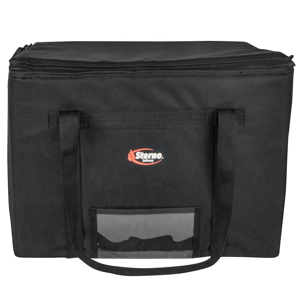 Black Extra-Large Insulated Food Carrier O315564