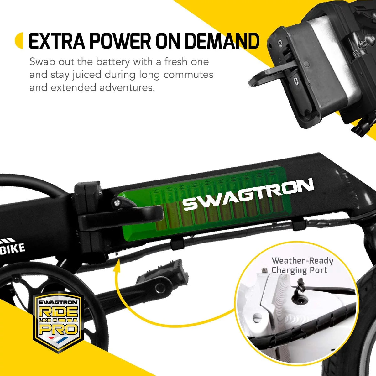 Lightweight Aluminum Folding Electric Bike with Pedals Z887725
