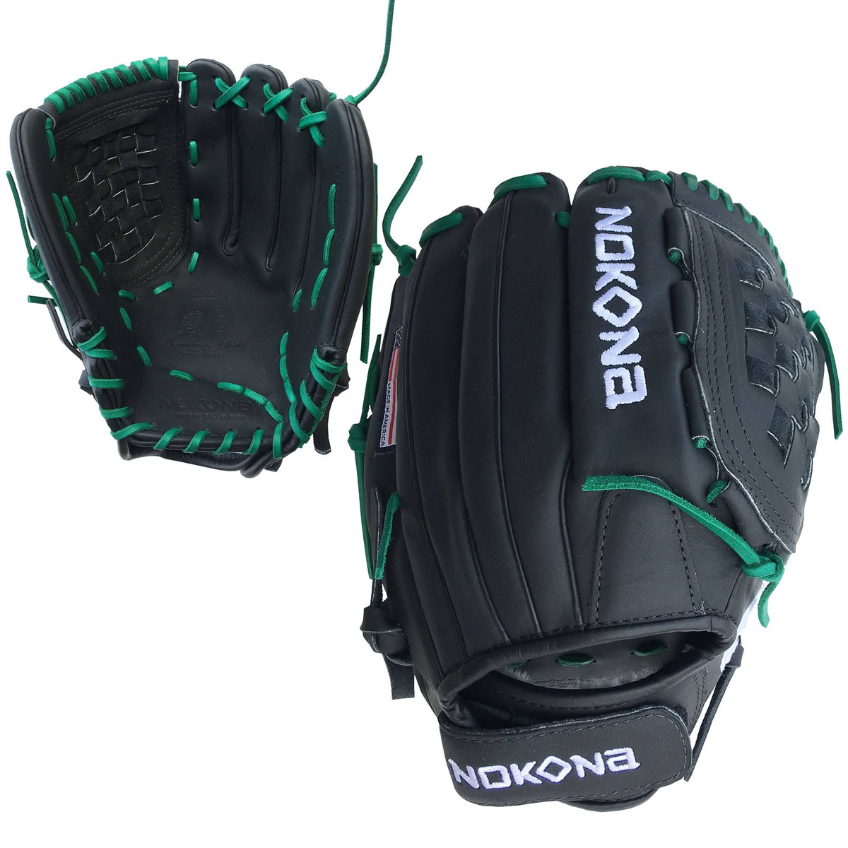 Black 12.5 inch Fastpitch Softball Glove A641943