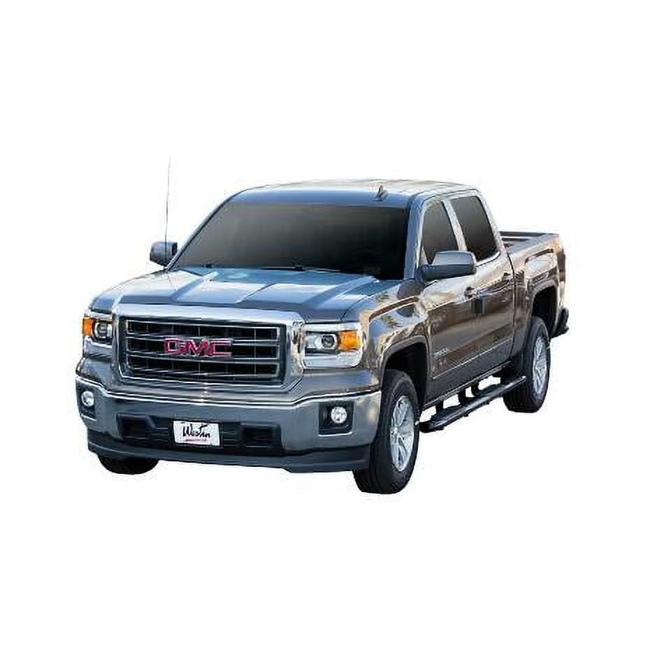 Oval Nerf Step Bars for 2015-2018 Chevrolet Silverado 1500 Crew M533