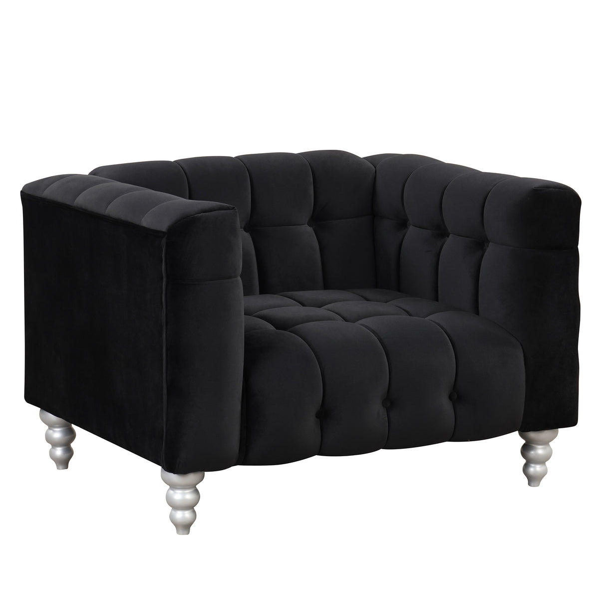 Modern Sofa with Solid Wood Legs E871871