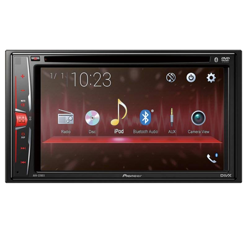 6.2" Double-DIN Multimedia DVD Receiver with Bluetooth C734