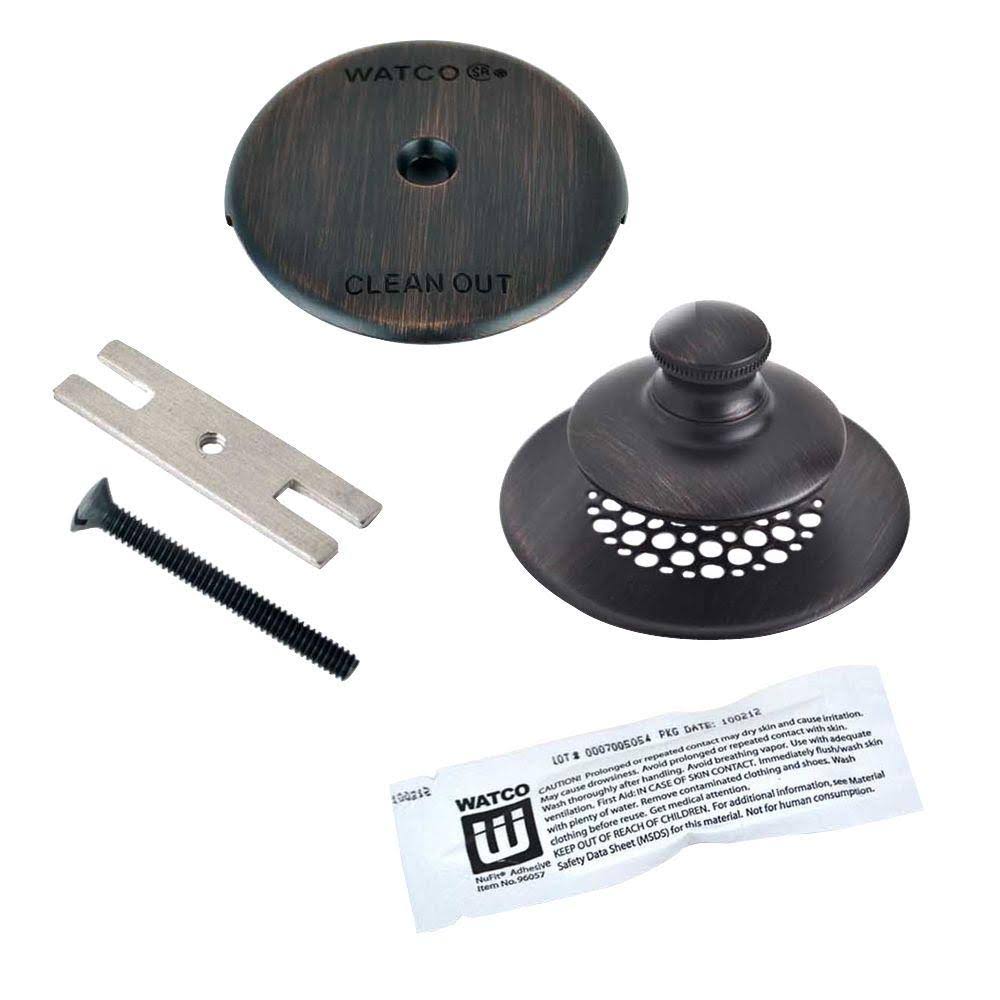 Rubbed Bronze Push Pull Trim Kit C963