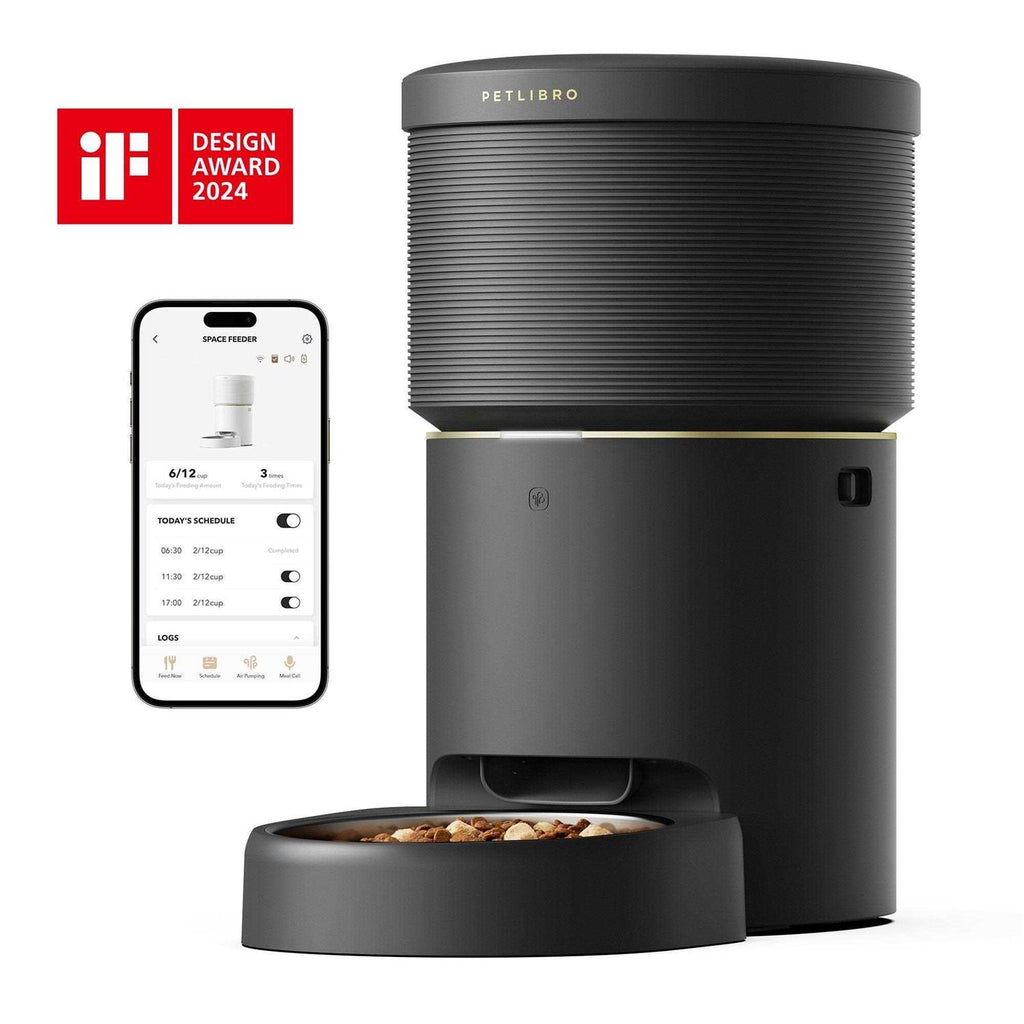 Automatic Cat Feeders 5G WiFi Pet Feeder with Vacuum Food Storage I847184