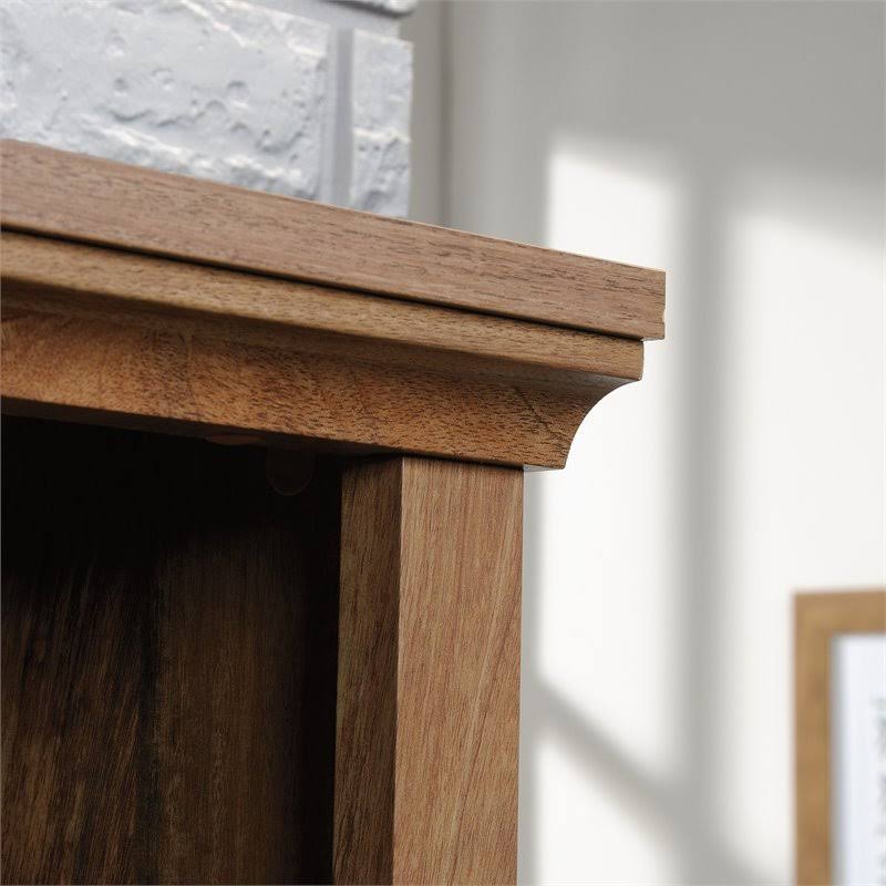 Sindoori Mango Beige 3-Shelf 2-Door Tall Wood Bookcase X95221
