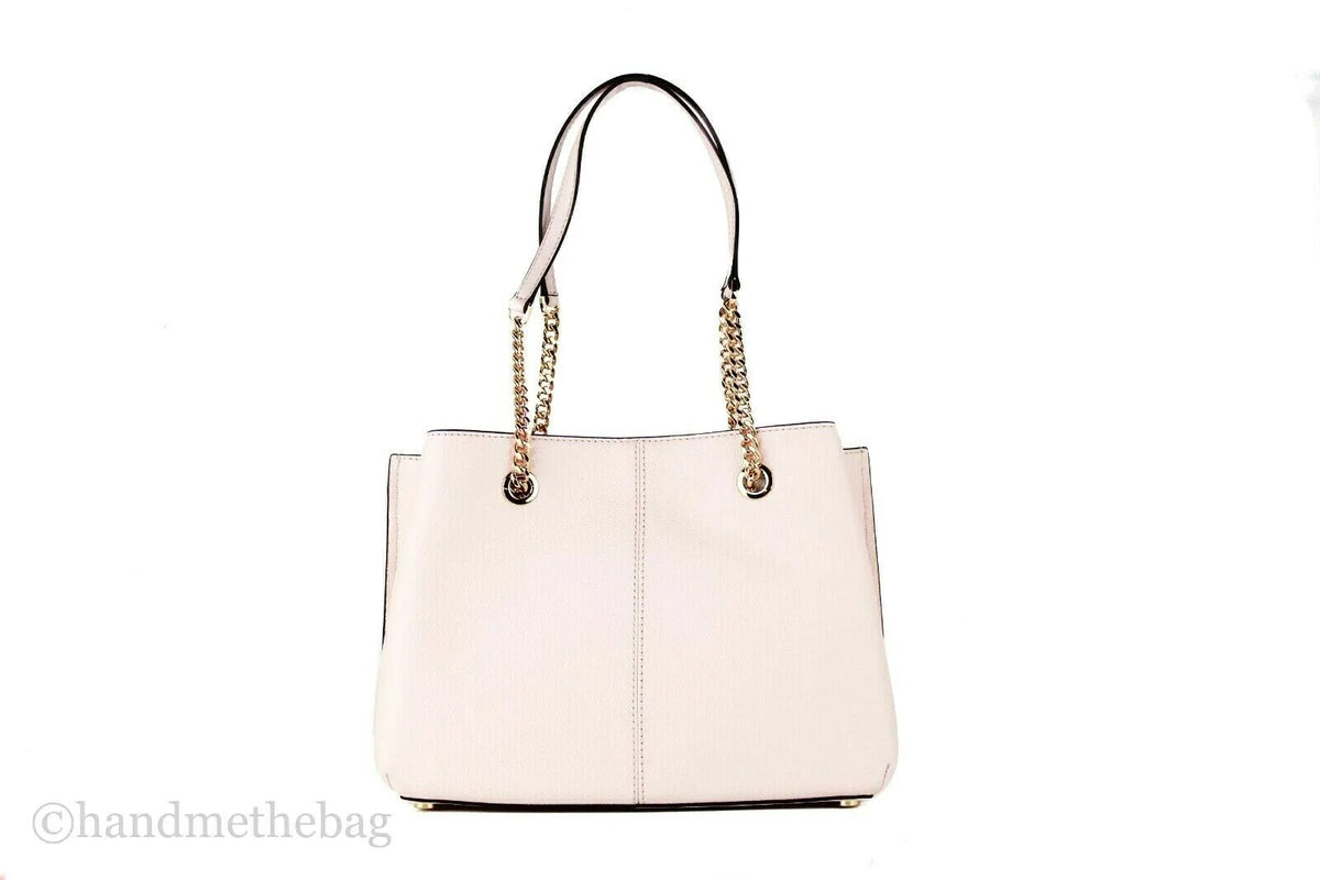Powder Blush Leather Satchel Handbag A570