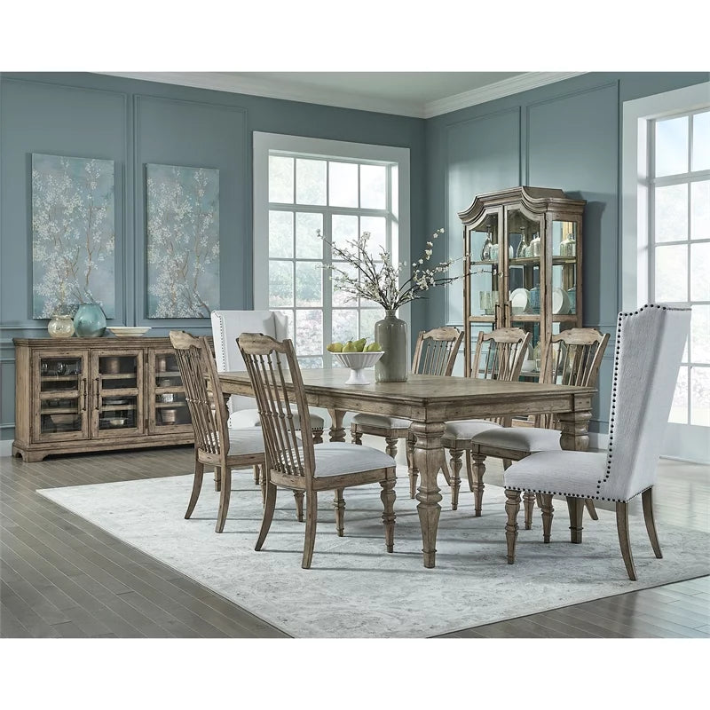 Honey Brown Fabric Upholstered Dining Chair Z64664