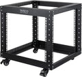9U Open Frame Server Rack with Casters Y42103