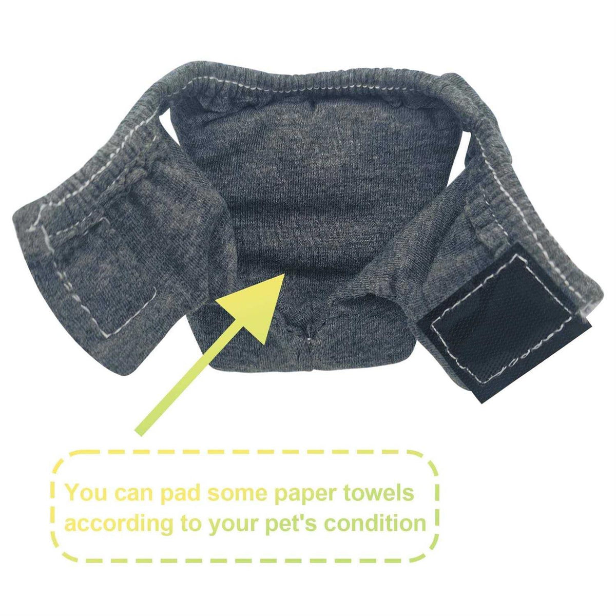 Small Reusable Washable Pet Diapers with Velcro H708082