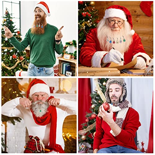 24pcs Light Up Beard Ornaments R2136
