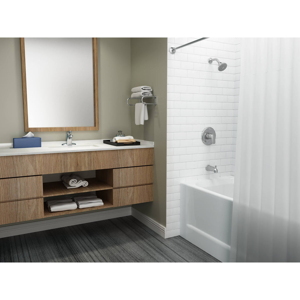Polished Chrome Single-Handle Centerset Bathroom Faucet M98450