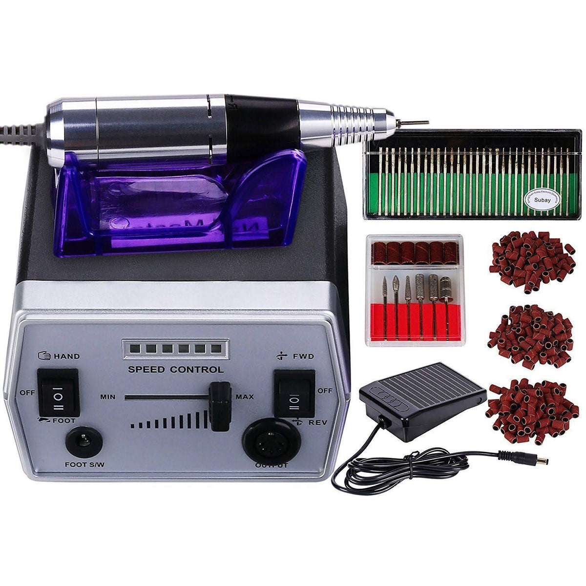 30000rpm Electric Nail File Drill Manicure Pedicure Machine W917