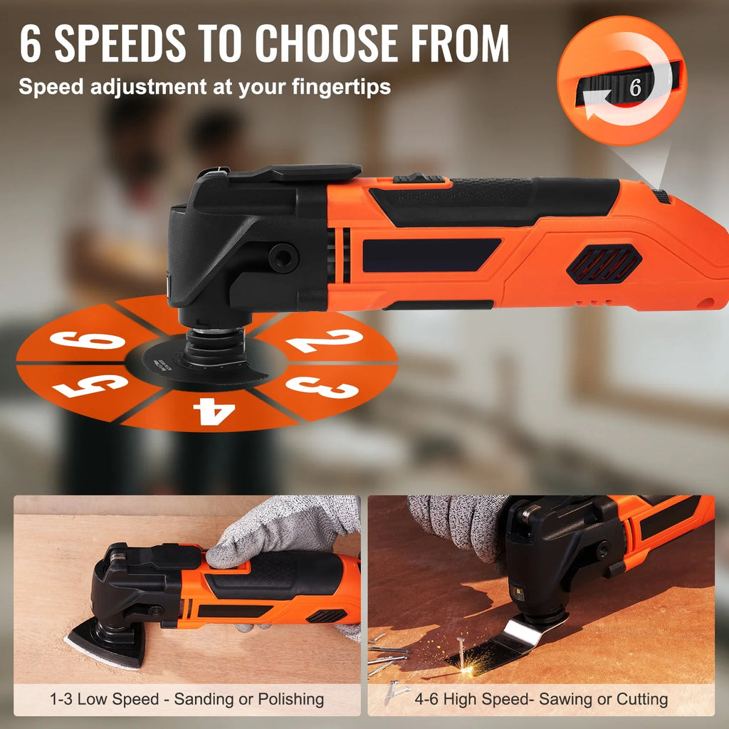 Oscillating Multi Tool 6 Variable Speeds T79242