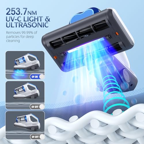500W Corded Mattress Vacuum Cleaner with HEPA Filter A949