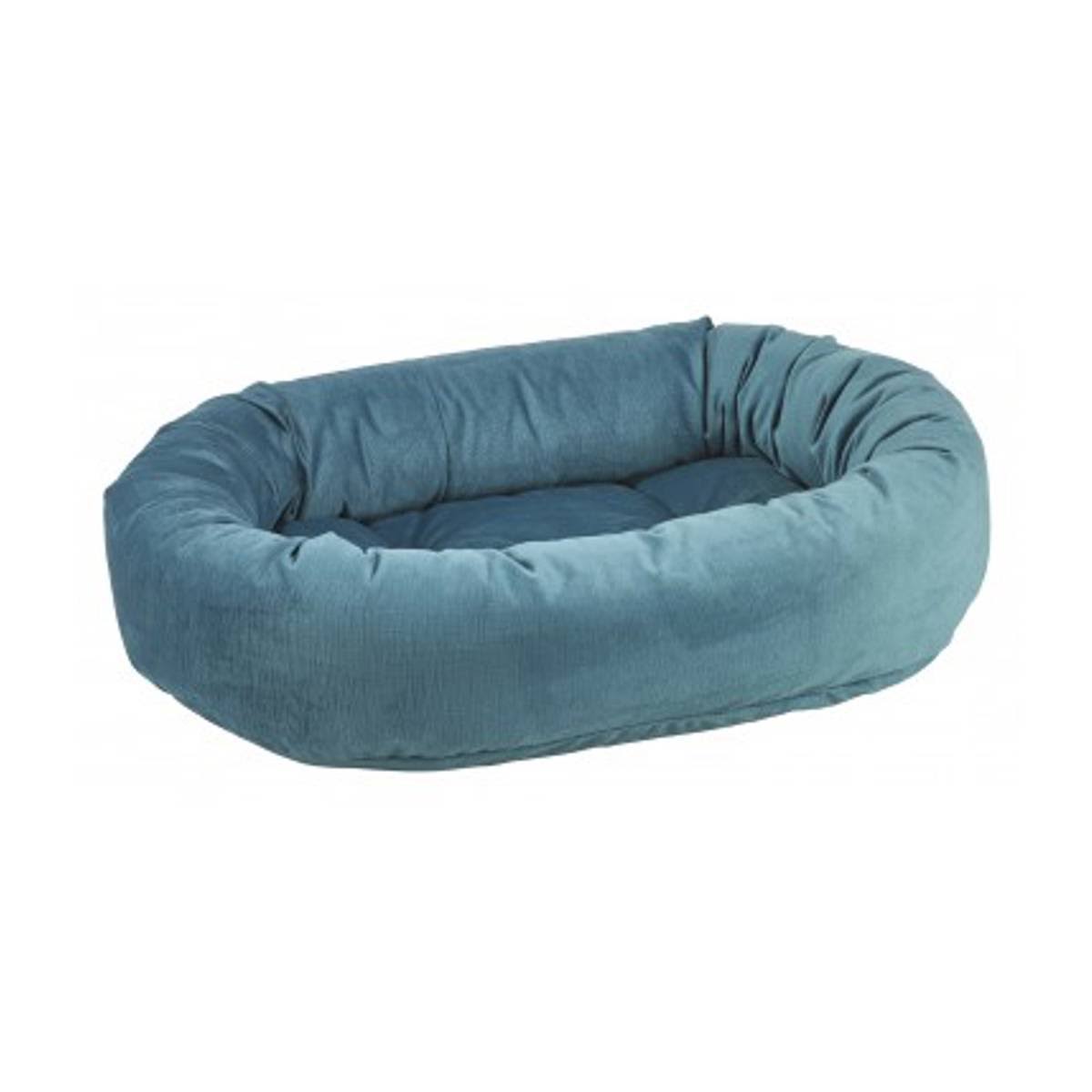 Teal Microvelvet Dog Bed U4871