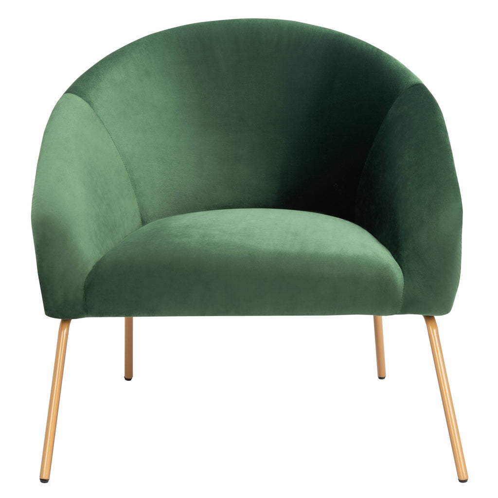 Cream Velvet Accent Chair O4388