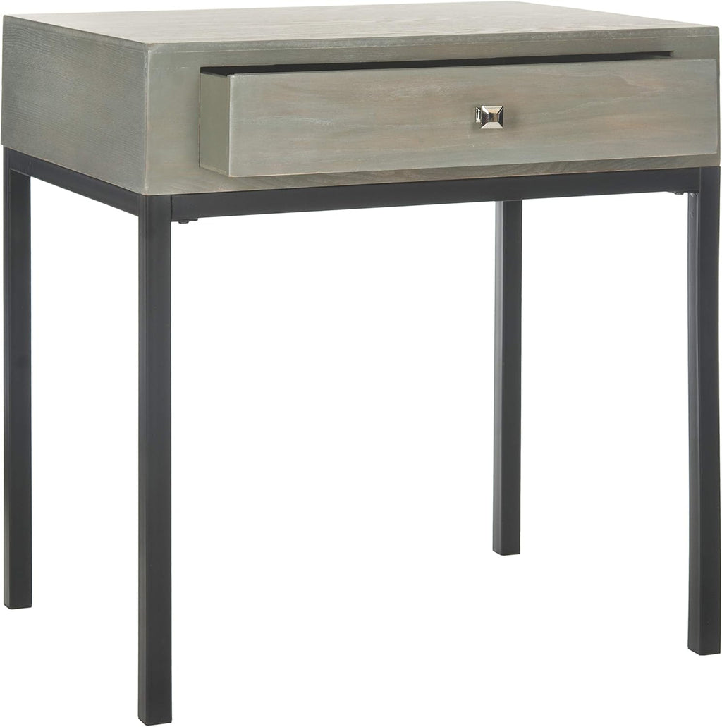 French Grey End Table R359949