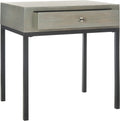 French Grey End Table R359949