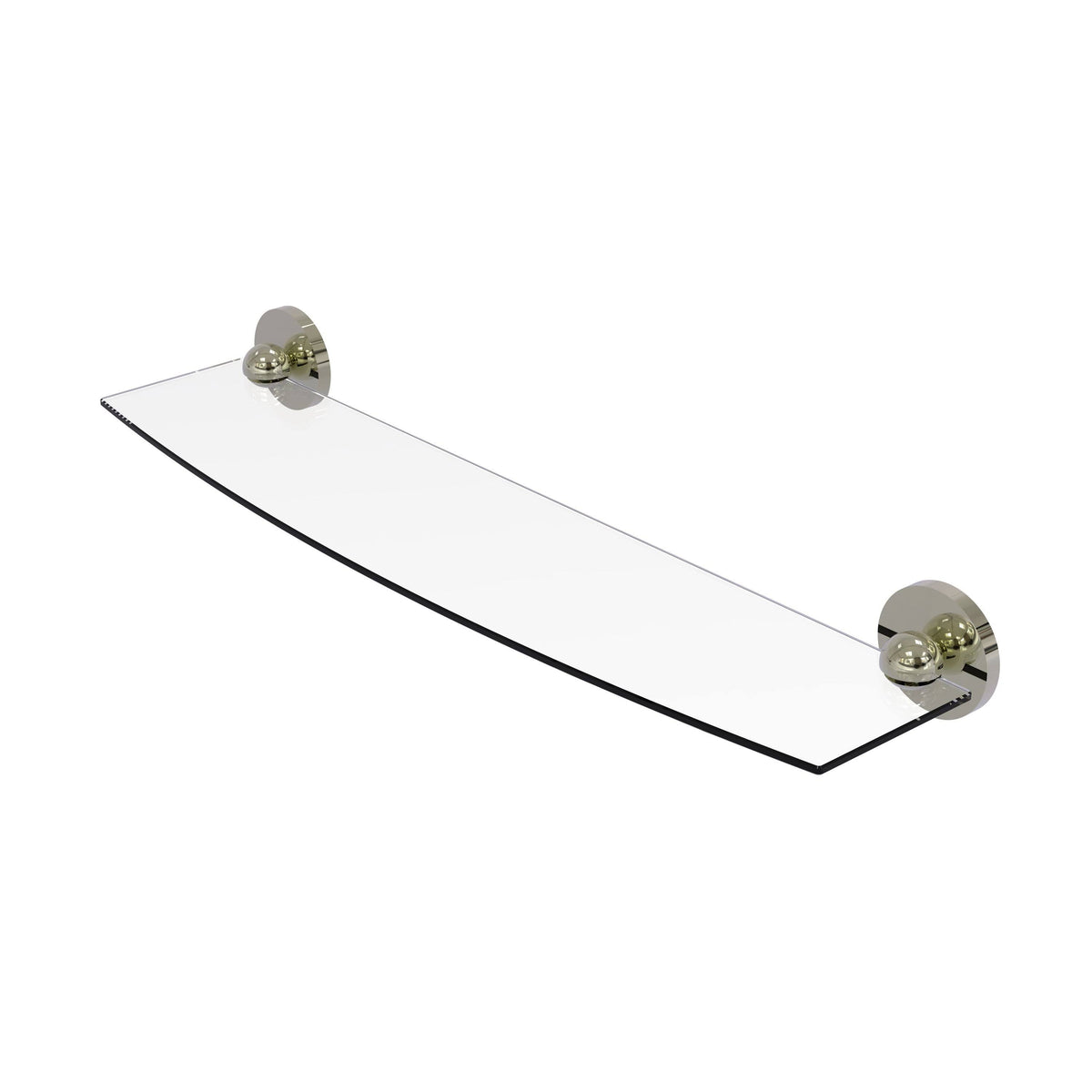 Polished Nickel 24 inch Glass Shelf M37289