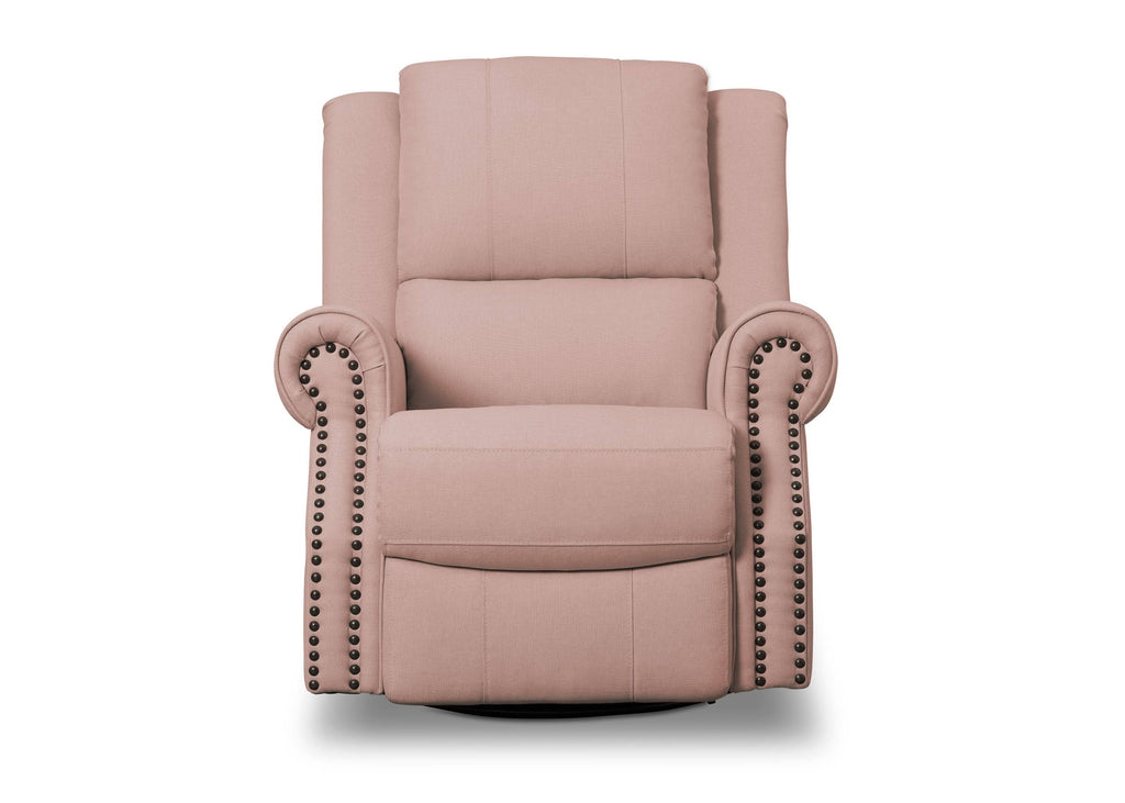 Charcoal Nursery Recliner Glider Swivel Chair O1239