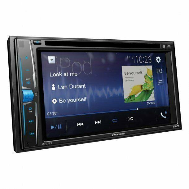 6.2" Double-DIN Multimedia DVD Receiver with Bluetooth C734