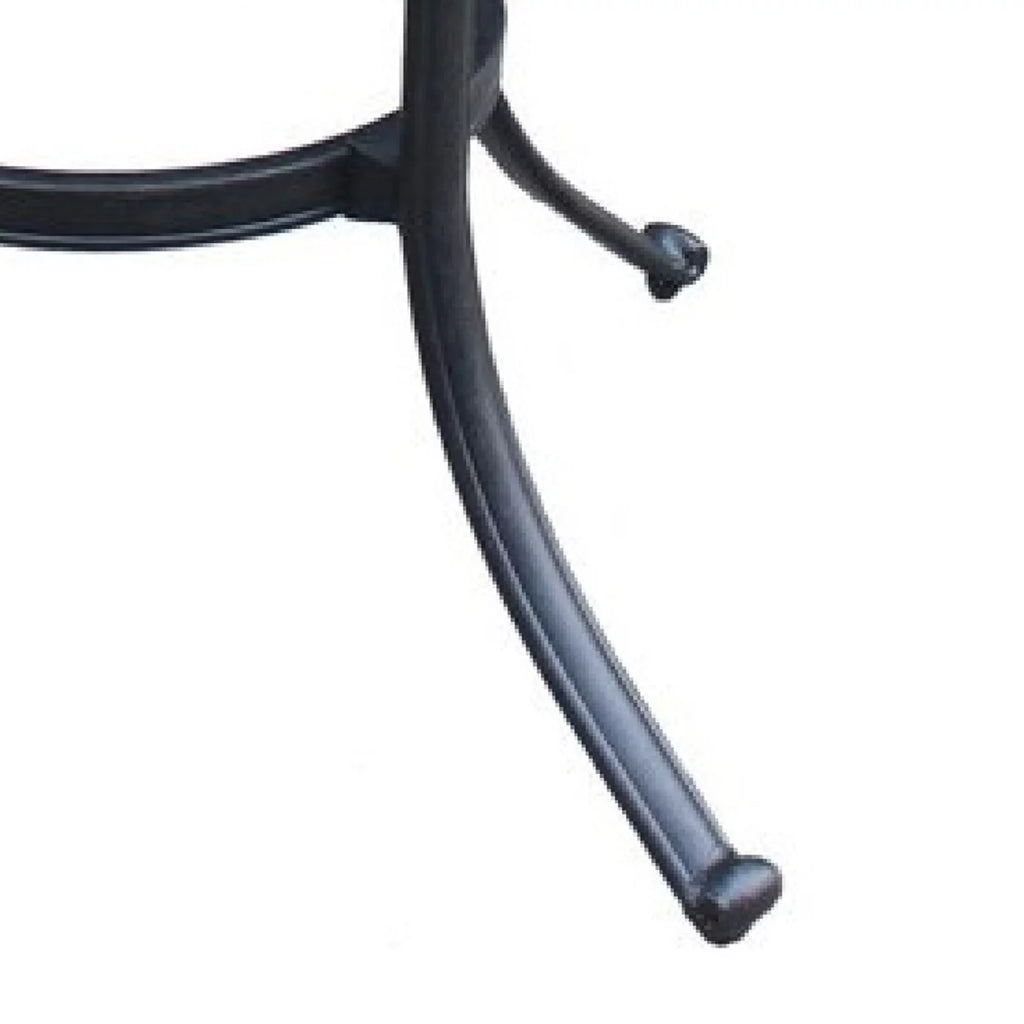42" Aluminum Round Bar Table with Umbrella Hole N66546