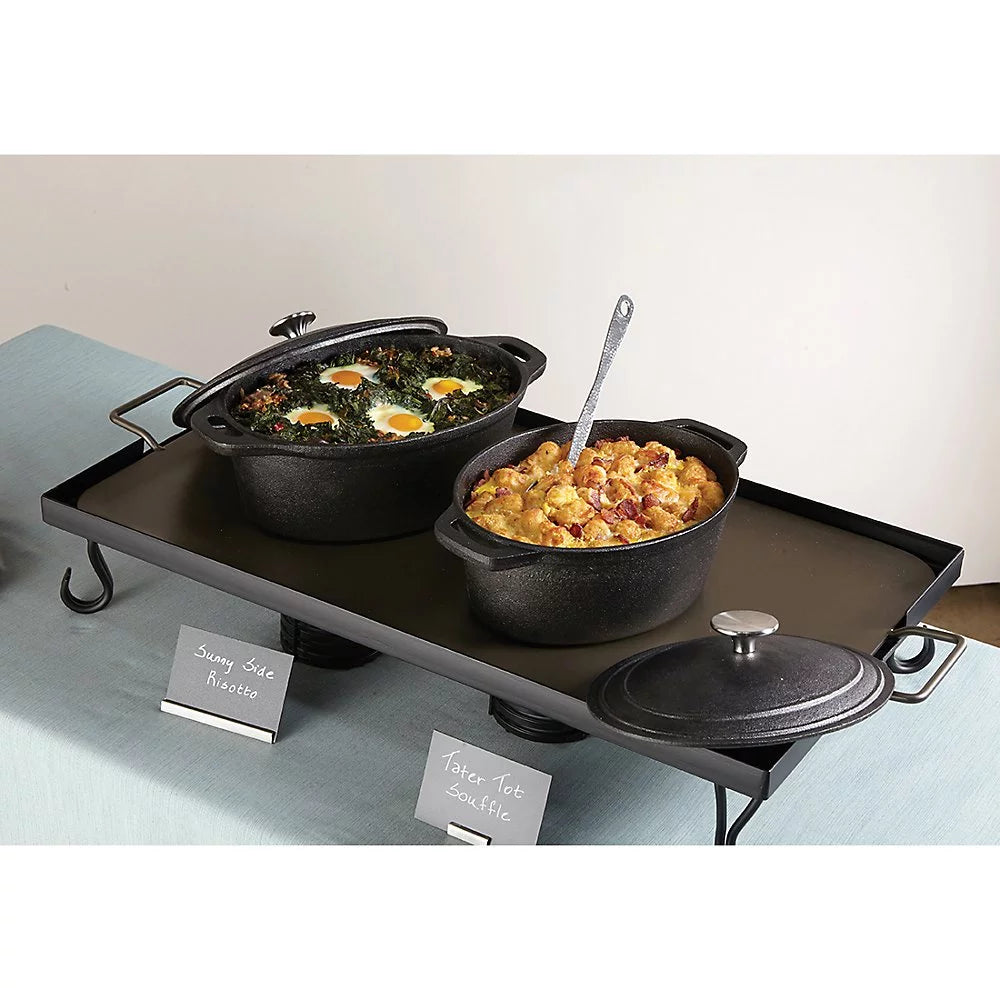 Rectangular Wrought Iron Griddle N9443