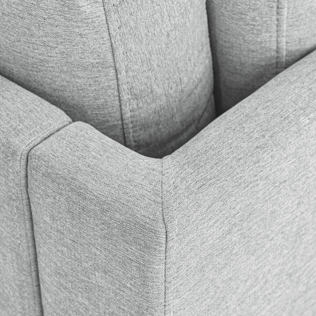 Upholstered Chaise Lounge Sofa Chair with Armrest W216884