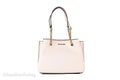Powder Blush Leather Satchel Handbag A570