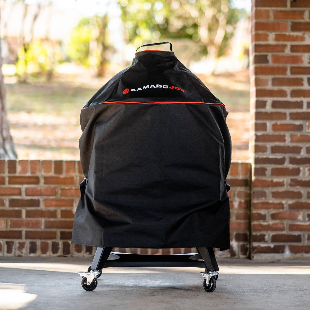 22 in. Charcoal Grill Cover in Black X474216
