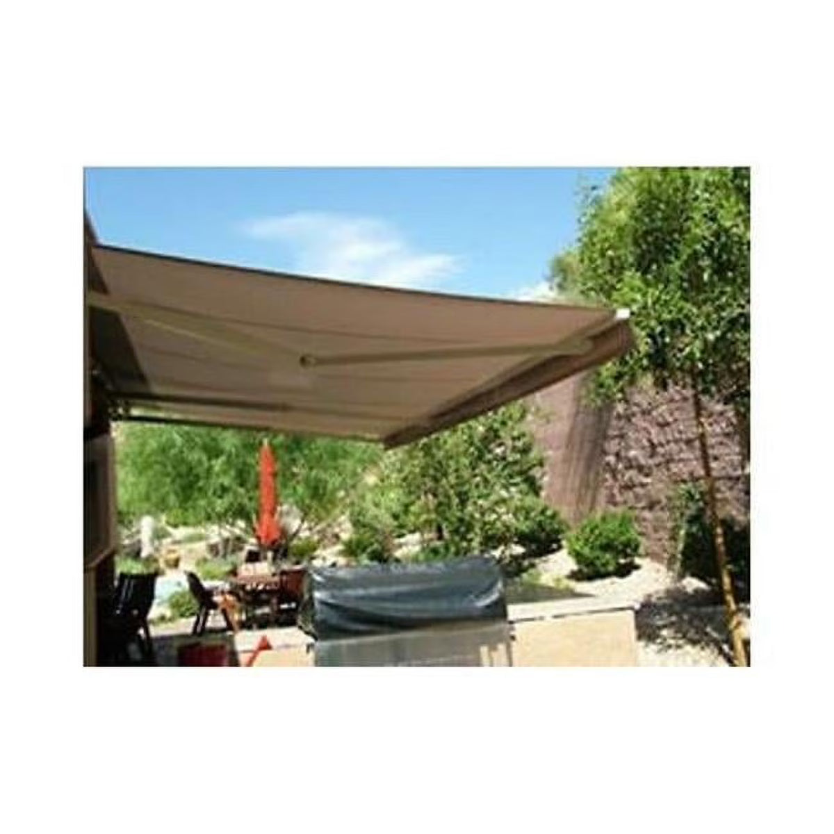 Sand Retractable Patio Canopy Awning P70071
