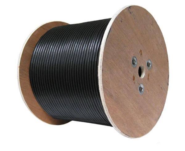 Direct Burial Quad Shielded Coaxial Cable, 18 AWG CCS R35925