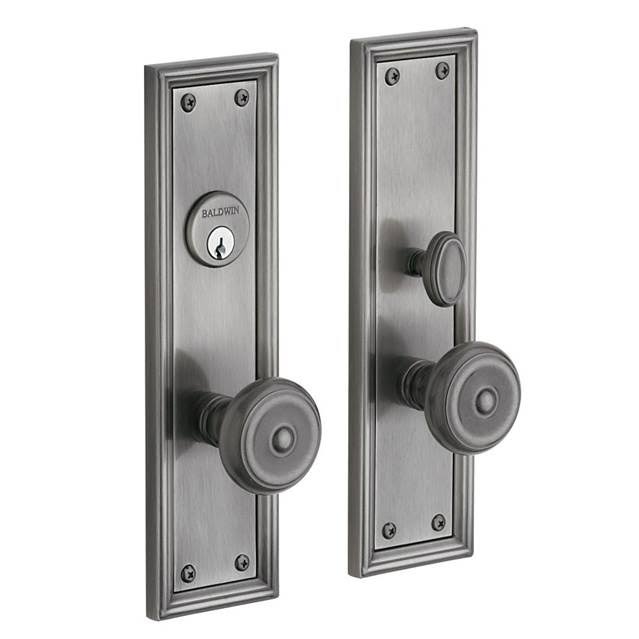 Satin Black Double Cylinder Mortise Entry Set B202264