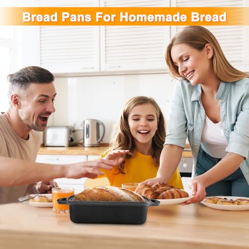 2 in 1 Cast Iron Bread Pan with Lid 9×5 Inch P36855