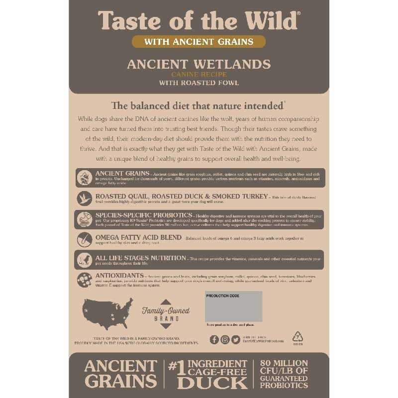 Ancient Grains Dry Dog Food D935540