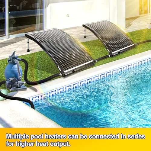 Solar Pool Heater with Adjustable Support Feet E821