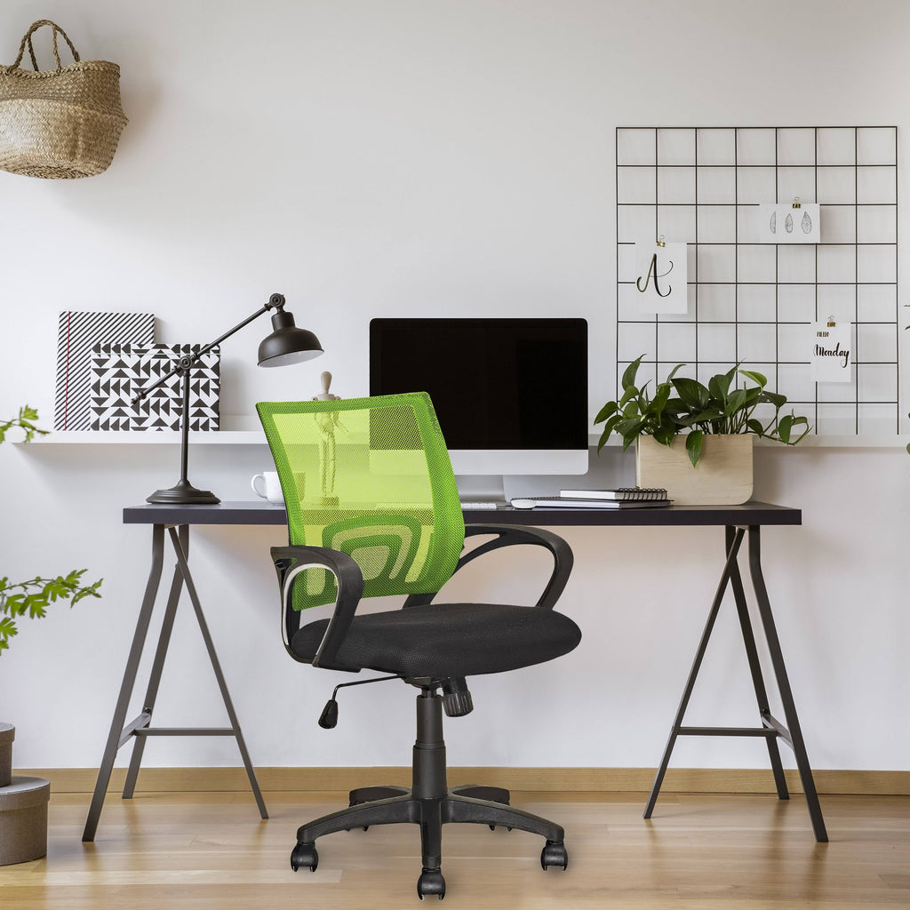 Teal Mesh Back Office Chair A7860