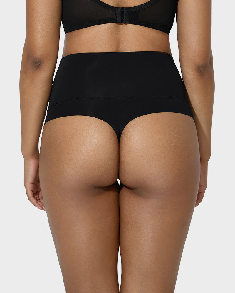High-Rise Seamless Thong Panty 4 Pack U756863