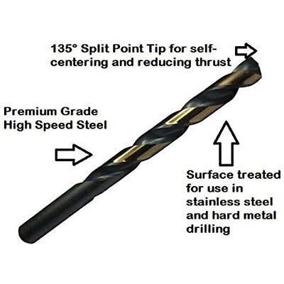 29 Piece Black & Gold Drill Bit Set M263189
