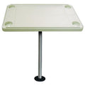 Ivory Rectangular Pontoon Boat Tables A754