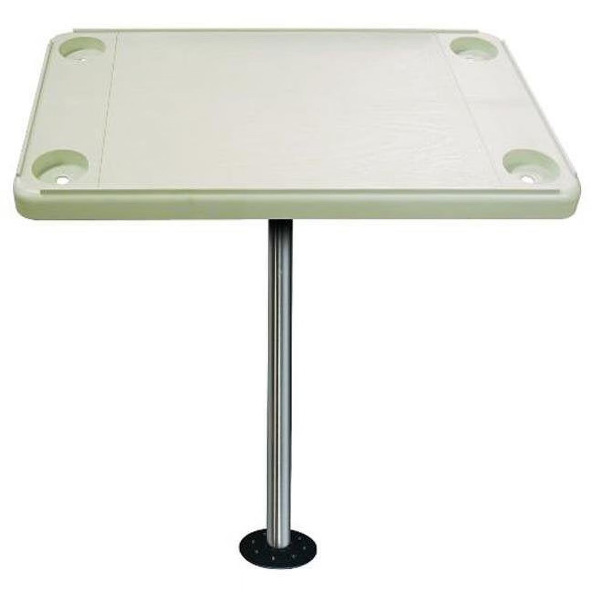 Ivory Rectangular Pontoon Boat Tables A754