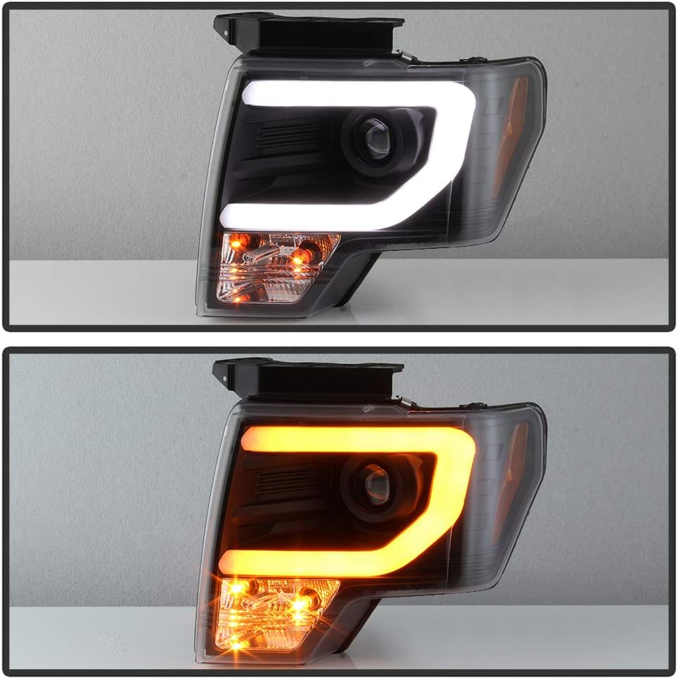 LED Tube Switchback Signal Projector Headlights Headlamps E706