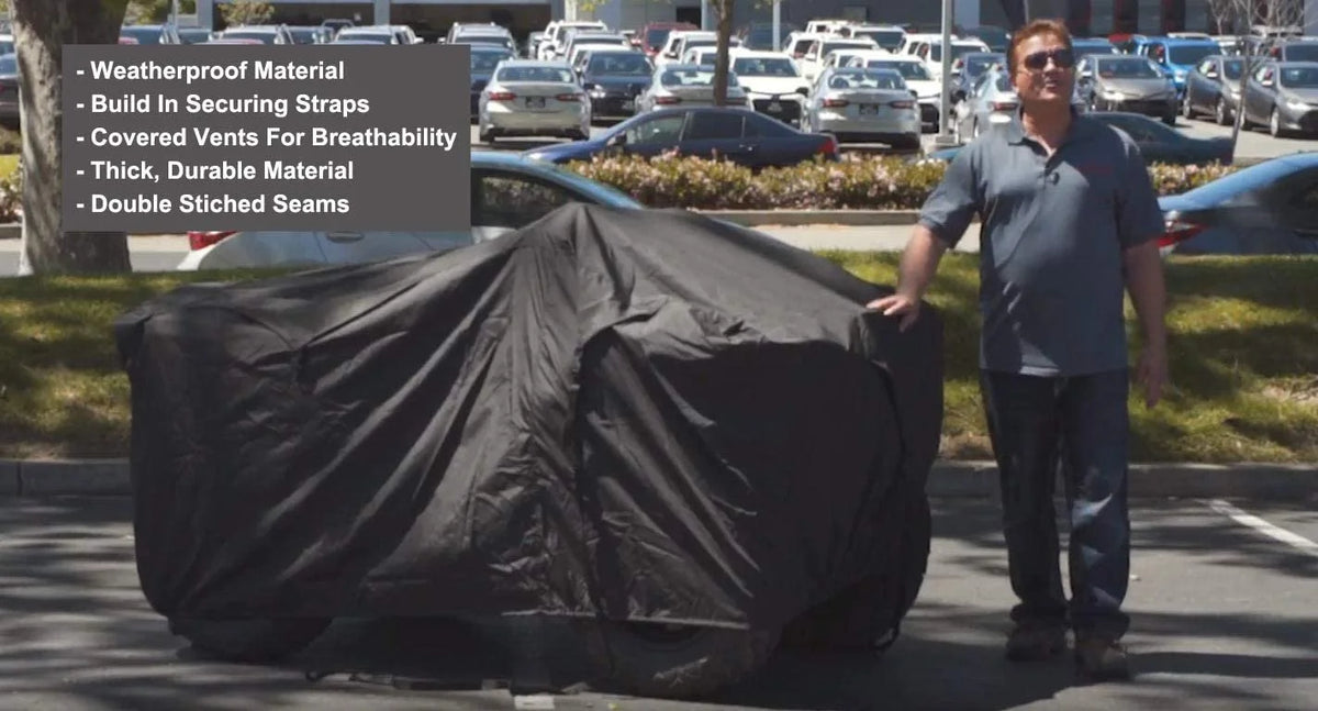 ATV Cover with Reinforced Securing Straps and Storage Bag K551