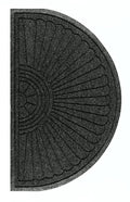 Black Half Oval Entrance Mat B979527