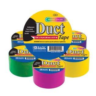 Assorted Fluorescent Colored Duct Tape Case Pack 36 N371