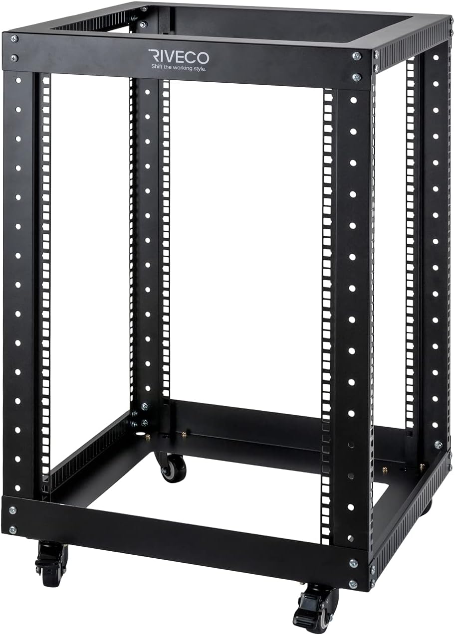 9U Open Frame Server Rack with Casters Y42103