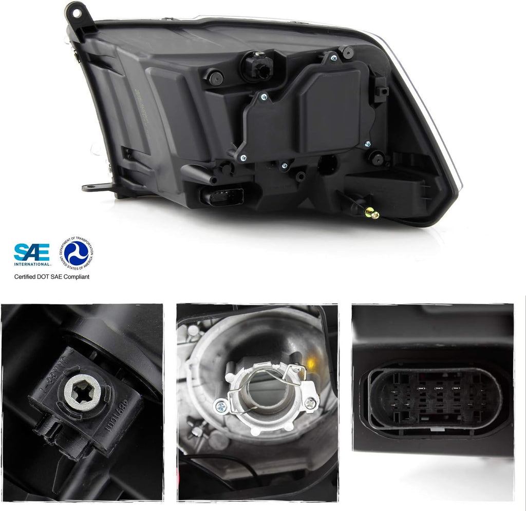 Projector Headlights with LED DRL S15555