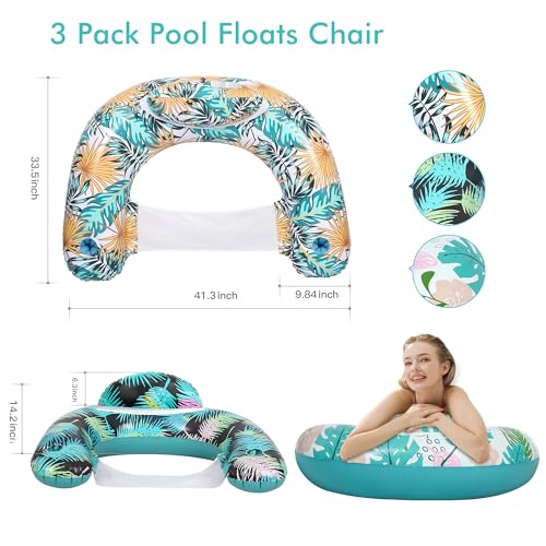 Inflatable Pool Floats with Two Cup Holders X404