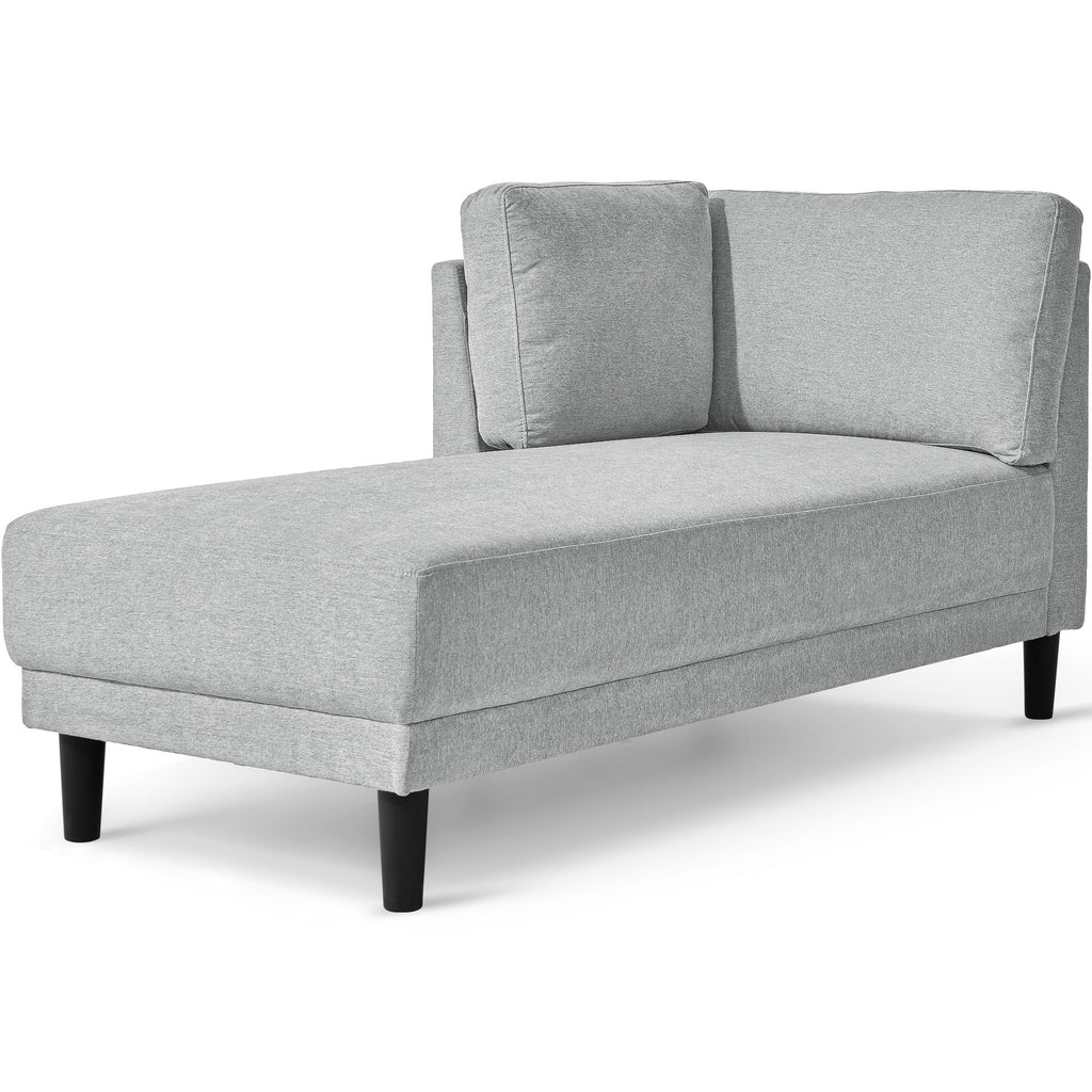 Upholstered Chaise Lounge Sofa Chair with Armrest W216884
